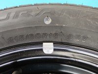 Koło zapasowe 16" dojazdowe dojazdówka Ford Mondeo Mk5 Rozstaw śrub: 5x108, Bridgestone, 215 mm, Profil opony: 60,...