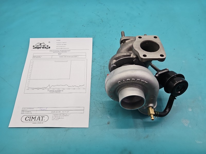 Turbosprężarka Regenerowana Land rover Discovery I 465175-1 2.5 TD 113KM