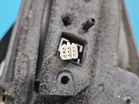 Lusterko lewe Mazda 2 II DE czarny, malowana, elektryczny, Europejska, Kod lakieru: 35N, porysowany lakier. Odpryski. 7pin...