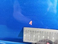 DRZWI PRZÓD PRAWE PASAŻERA Peugeot 206 2d niebieski kmf