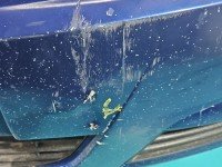 Zderzak przód przedni Opel Vectra C niebieski Z21B