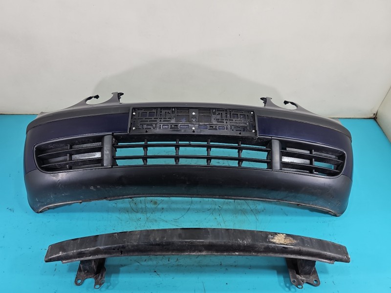 Zderzak przód Vw Polo IV 9N granatowy LB5N