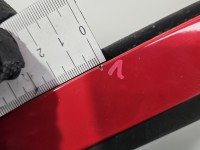 DRZWI PRZÓD LEWE KIEROWCY Toyota Yaris I 3d czerwony 3E5