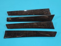Listwa dekor deski AUDI A8 D4 4H 4H0867420, 4H0867419, 4H0867410 Europejska, 9szt, Odprysk na listwie ozdobnej tunelu, rysy. KPL