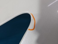 Błotnik przód lewy Kia Stinger SNOW WHITE PEARL