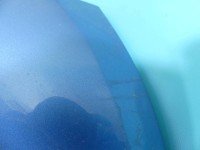 Spoiler lotka klapy Opel Crossland niebieski Z22V