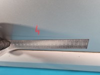 Drzwi tył lewe Volvo S80 II sedan 4d srebrny 426-26