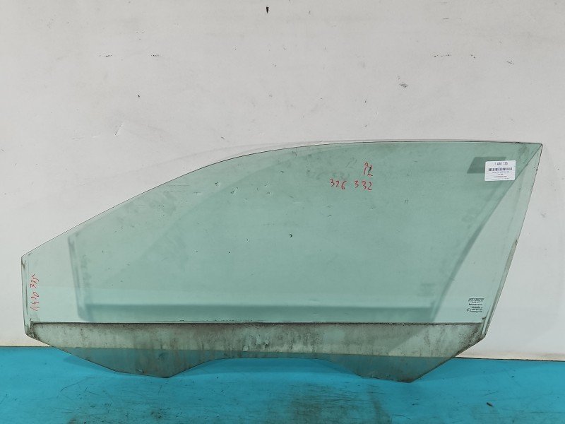 Szyba drzwi przód lewa Fiat Stilo HB
