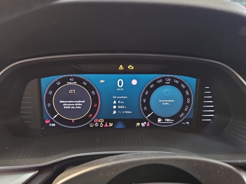 Licznik Skoda Octavia IV 5E3920770E, A3C0043620 1.5 TSI (DXDA) EUROPA