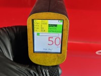 Drzwi tył prawe Toyota Corolla E12 HB 5d czerwony 3E5