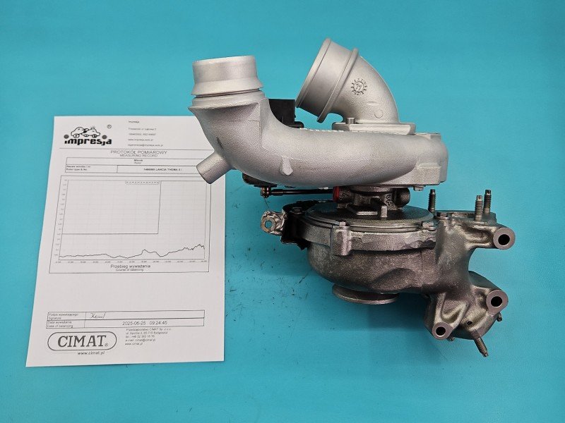 Turbosprężarka Regenerowana Lancia Thema II 11-14 804968-5003S, RHS00049I, 35242164F 3.0 CRD 239KM