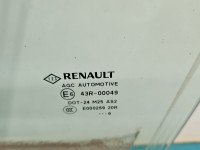 Szyba drzwi przód lewa Renault Scenic III HB