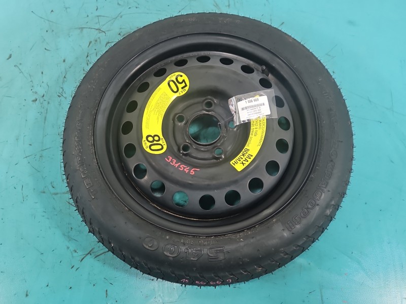 Koło zapasowe 16" dojazdowe dojazdówka Kia Niro I 16-22 4j,et30 125/80/R16 5x114.3 4J Hankook 2018R,