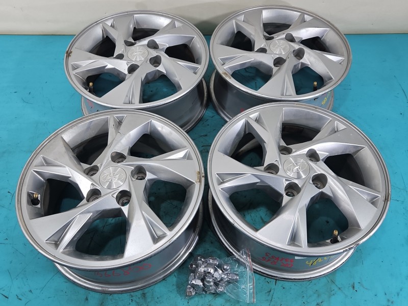 Felga aluminiowa 15" komplet alufelgi felgi Hyundai Elantra VII 20-