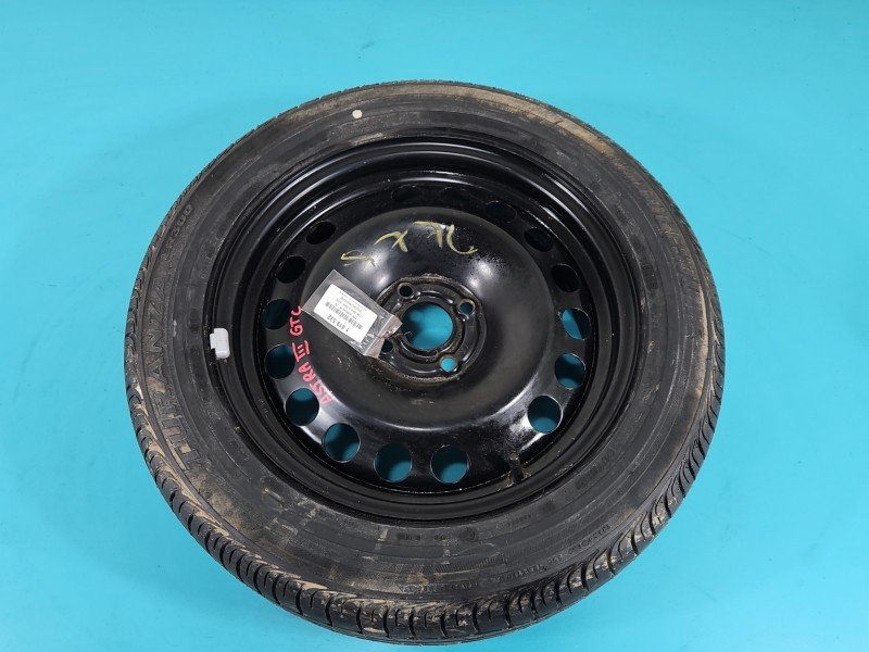 Koło zapasowe 16" dojazdowe dojazdówka Opel Astra III H R16 4X100 ET37 6,5J 205/55 Koło zapasowe 16" dojazdowe dojazdówka Opel Astra III H R16 4X100 ET37 6,5J 205/55
