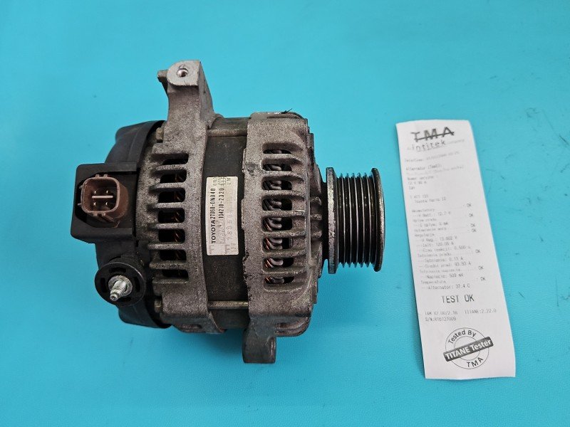 TEST Alternator Toyota Yaris II 27060-0N040 1.4 D4D
