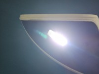 Lusterko lewe Porsche Panamera I 970 elektryczny, Europejska, Kod lakieru: LC9A, 14 pin składane elektrycznie, rysy na...