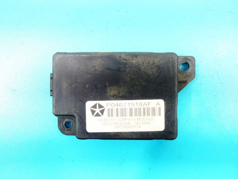 Sterownik moduł IMPRK1054893, P04671918AF, Europejska, 16238ac Jeep Patriot 06-17 P04671918AF