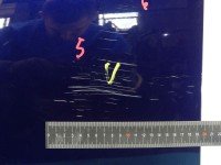 DRZWI PRZÓD LEWE KIEROWCY Vw Golf VI 5d granatowy LD5R