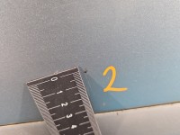 Drzwi tył prawe Honda Civic VIII UFO sedan 4d srebrny nh-700m