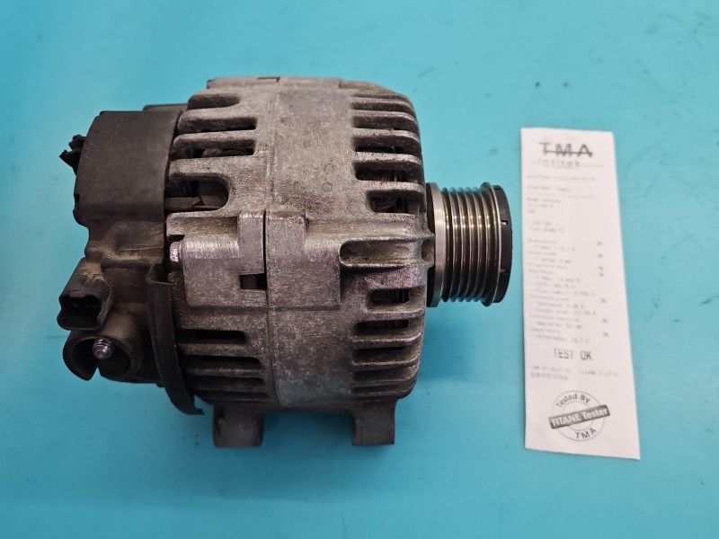 TEST Alternator Fiat Scudo II 06- 2543526A, 9646321780 2.0 jtd