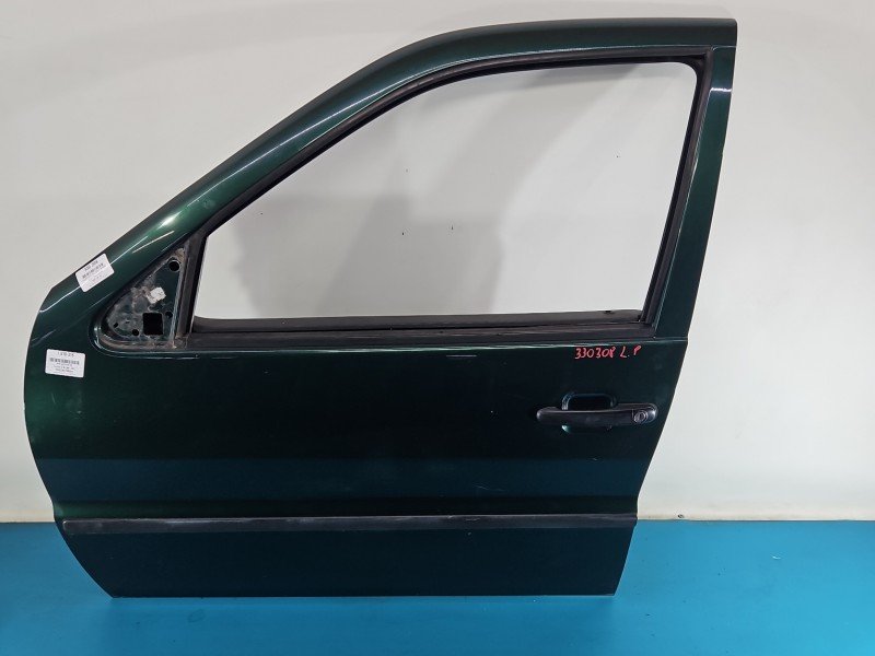 DRZWI PRZÓD LEWE KIEROWCY Vw Polo III 6N 5d zielony LC6M
