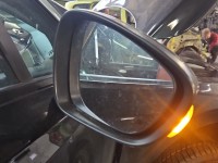 Lusterko prawe Peugeot 508 I Europa /składane elektrycznie / 10+2pin / Rysy na szkle oraz dolnej obudowie europa