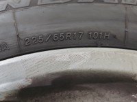 Koło zapasowe 17" dojazdowe dojazdówka Toyota Rav4 III 05- 5x114.3, Yokohama, 225 mm, Profil opony: 65, 7J ET45 225/65/R17...