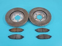 Tarcze hamulcowe przód klocki średnia 318mm Chrysler Pacifica 3.5 V6