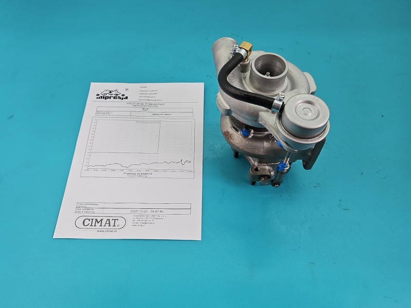 Turbosprężarka Regenerowana Lublin 3 702637-1, DT17495, 252039 2.4 TD 102KM