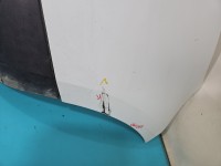 Zderzak tył Renault Megane III biały DV369 HB