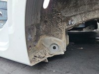 Błotnik tył lewy Dacia Sandero III 20- ćwiartka biały, DV369