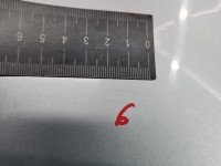 Błotnik przód prawy Kia Ceed I 06- srebrny