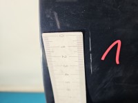 DRZWI PRZÓD LEWE KIEROWCY Vw Passat B5 5d LC5F niebieskoszary