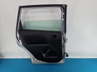 Drzwi tył lewe Ford Fiesta Mk6 HB 5d srebrny 62