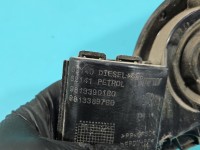 Klapka wlewu paliwa Peugeot 508 II 18- czarny, Peugeot, Europejska, Kod lakieru: EKU, czarny EKU