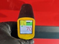 DRZWI PRZÓD LEWE KIEROWCY Fiat Doblo I 5d czerwony