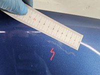 Błotnik przód prawy Dacia Sandero II 12-20 granatowy TERPK