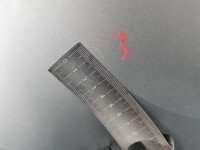 Błotnik przód lewy Mitsubishi Colt Z30 VI 04- srebrny 21H