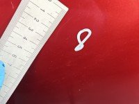 DRZWI PRZÓD LEWE KIEROWCY Renault Clio II 3d bordowy TE876