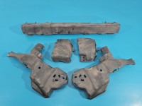 Osłona ZAŚLEPKA PLASTIK 5 elementów, tylnej belki Peugeot 2008 I 13-19 98012208000, 980122198001, 9688309080