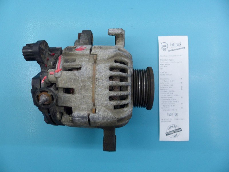 TEST Alternator Toyota Yaris II 0124225055, 27060-0N011 1.4 D4D