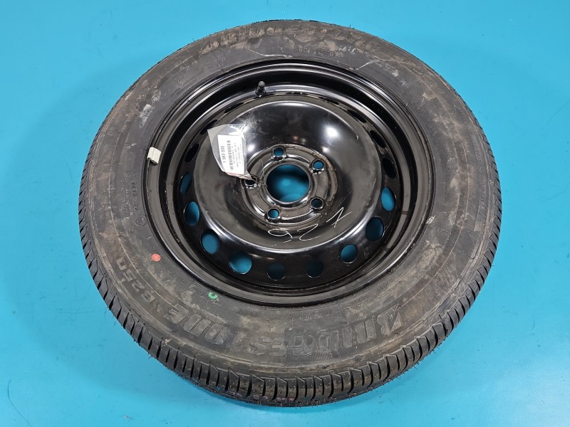 Koło zapasowe 15" dojazdowe dojazdówka Renault Scenic III 5x114.3, Bridgestone, 195 mm, Profil opony: 65, Waga produktu z...