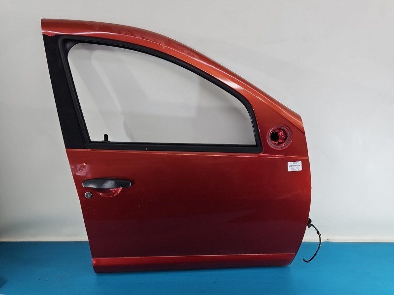 DRZWI PRZÓD PRAWE PASAŻERA Dacia Sandero I 08-12 5d bordowy TEB76