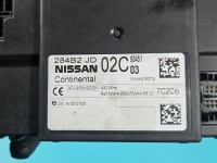 Sterownik moduł komfortu Nissan Qashqai I J10 06-13 284B2JD02C uszkodzona obudowa