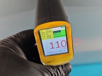 Drzwi tył prawe AUDI A6 C7 sedan 4d srebrny, LX7W