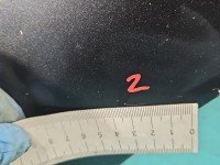 Błotnik przód lewy Peugeot 508 I czarnyEEHD