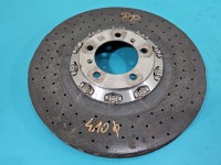 Tarcze hamulcowe przód klocki Porsche Panamera I 970 3.0 v6 (CWD) 410mm, 6el CERAMIKA + KLOCKI