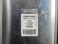 Instalacja LPG GAZU Producent części: Stag, Europejska, uszkodzone mocowanie sterownika , STAG 4 QBOX BASIC