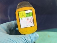 Błotnik przód lewy Opel Corsa D granatowy Y20Z